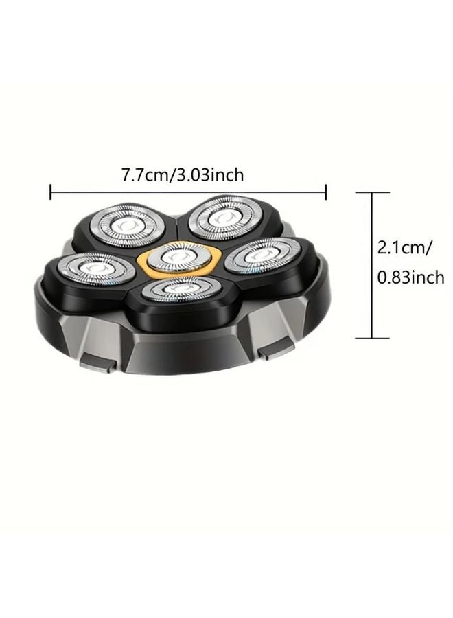 2 Piece Electric Shaver Replacement Heads Floating Blades For Beard Mustache - Image 4
